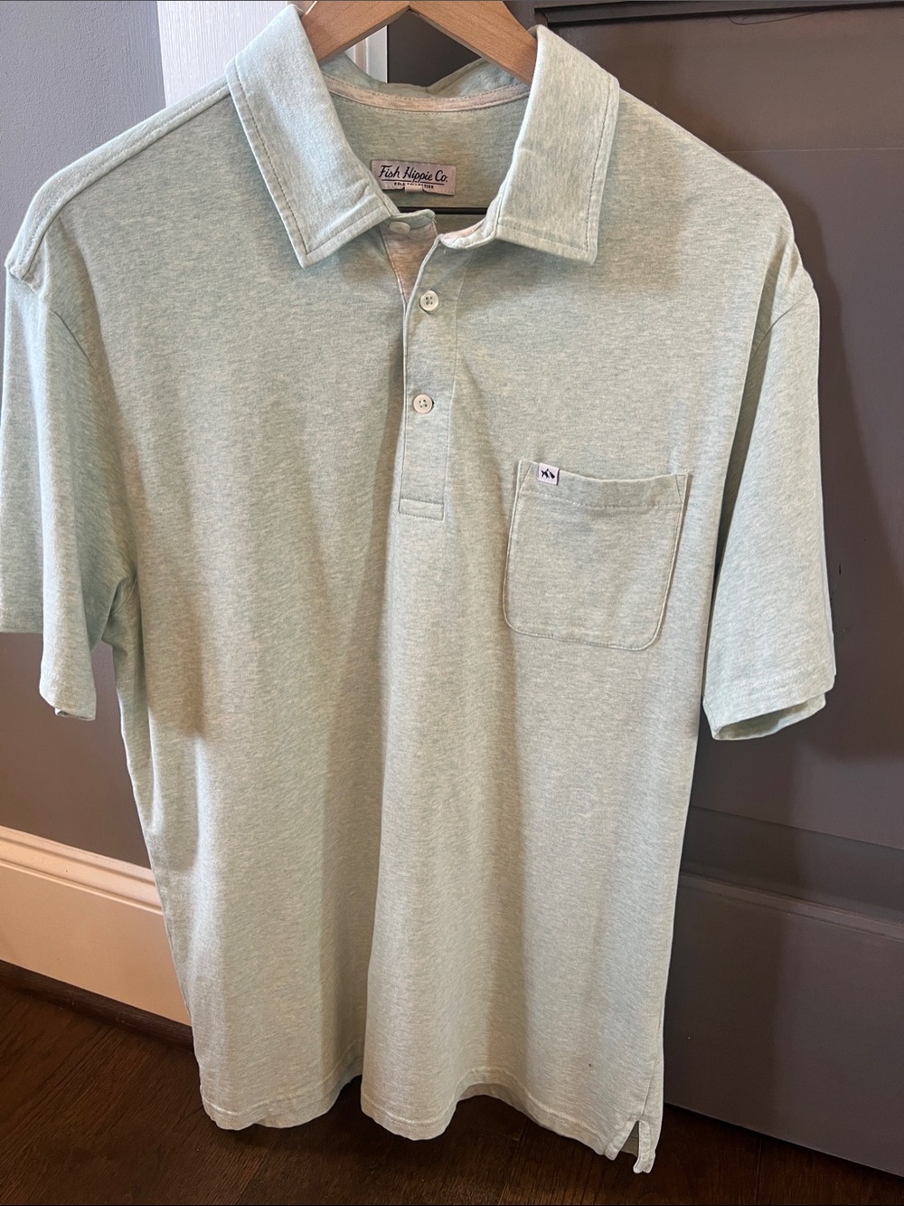 Classic Light Mint Pocket Polo Shirt